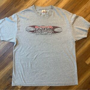 Vintage Dover Delaware Rock solid NASCAR Alstyle Men’s Sz XL Grey T Shirt